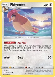 Pidgeotto 123/181<br/>Mizue