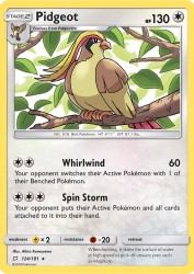 Pidgeot 124/181<br/>Akira Komayama