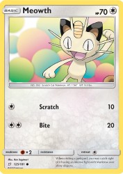 Meowth 125/181<br/>Ken Sugimori