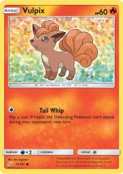 Vulpix 15/181<br/>Ken Sugimori