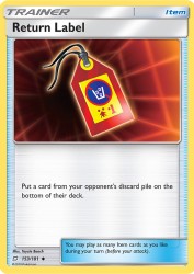 Return Label 153/181<br/>Toyste Beach