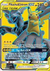 Pikachu & Zekrom-GX 162/181<br/>5ban Graphics