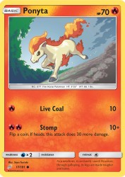 Ponyta 17/181<br/>Saya Tsuruta
