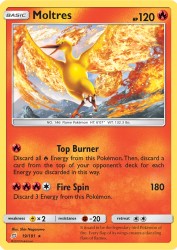 Moltres 19/181<br/>Shin Nagasawa