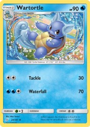 Wartortle 24/181<br/>Misa Tsutsui