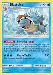 Blastoise 25/181<br/>Hitoshi Ariga