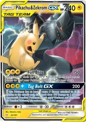 Pikachu & Zekrom-GX 33/181<br/>Mitsuhiro Arita