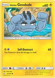 Alolan Geodude 34/181<br/>Yukiko Baba