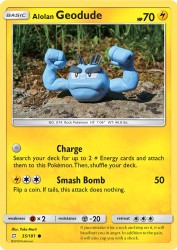 Alolan Geodude 35/181<br/>Yuka Morii