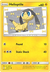 Helioptile 49/181<br/>Ken Sugimori