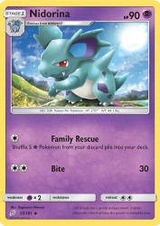 Nidorina 55/181<br/>Kagemaru Himeno