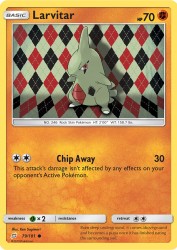 Larvitar 79/181<br/>Ken Sugimori