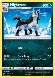 Mightyena 87/181<br/>kirisAki