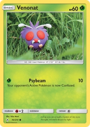 Venonat 10/214<br/>Yuka Morii
