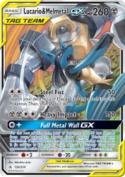 Lucario & Melmetal-GX 120/214<br/>Mitsuhiro Arita