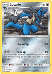 Lucario 126/214<br/>Midori Harada