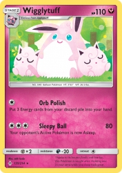 Wigglytuff 135/214<br/>miki kudo