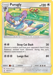 Purugly 160/214<br/>Tomokazu Komiya