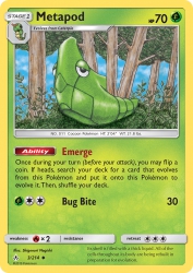 Metapod 3/214<br/>Shigenori Negishi