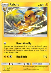 Raichu 55/214<br/>Shin Nagasawa