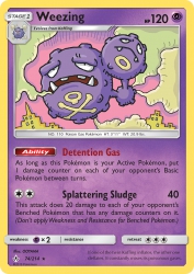 Weezing 74/214<br/>OOYAMA