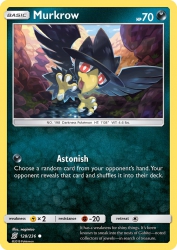 Murkrow 128/236<br/>nagimiso