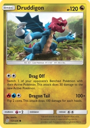 Druddigon 157/236<br/>hatachu