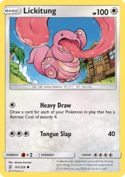 Lickitung 161/236<br/>tetsuya koizumi