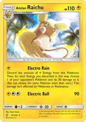 Alolan Raichu 57/236<br/>Kouki Saitou