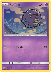 Koffing 28/68<br/>Saya Tsuruta