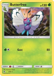 Butterfree 3/68<br/>Masakazu Fukuda
