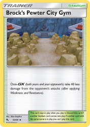 Brock's Pewter City Gym 54/68<br/>5ban Graphics