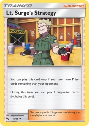 Lt. Surge's Strategy 60/68<br/>Megumi Mizutani