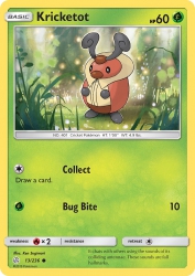 Kricketot 13/236<br/>Ken Sugimori