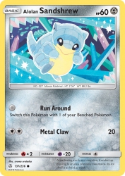 Alolan Sandshrew 137/236<br/>ryoma uratsuka
