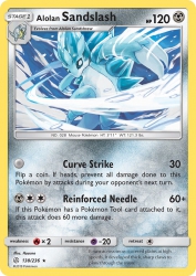 Alolan Sandslash 138/236<br/>Hasuno