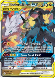 Reshiram & Zekrom-GX 157/236<br/>Naoki Saito