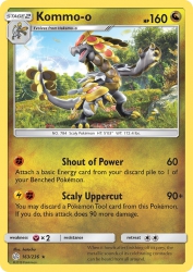 Kommo-o 163/236<br/>hatachu