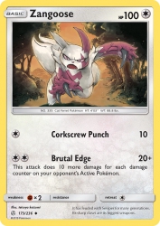 Zangoose 173/236<br/>tetsuya koizumi
