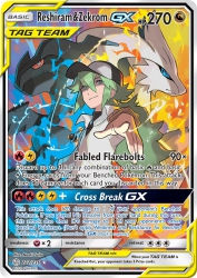 Reshiram & Zekrom-GX 222/236<br/>Naoki Saito