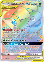 Venusaur & Snivy-GX 249/236<br/>5ban Graphics