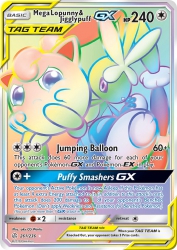 Mega Lopunny & Jigglypuff-GX 261/236<br/>aky CG Works