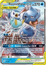 Blastoise & Piplup-GX 38/236<br/>Mitsuhiro Arita