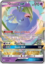 Oricorio-GX 95/236<br/>aky CG Works