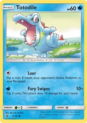 Totodile 22/70<br/>Hironobu Yoshida