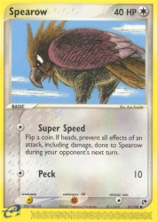 Spearow 81/100<br/>Aya Kusube