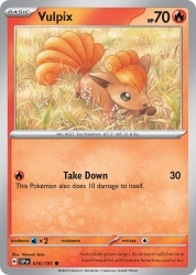 Vulpix 16/191<br/>Narumi Sato