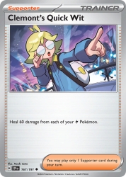 Clemont's Quick Wit 167/191<br/>Naoki Saito