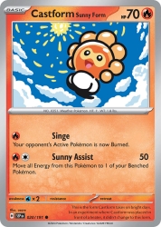 Castform Sunny Form 20/191<br/>osare