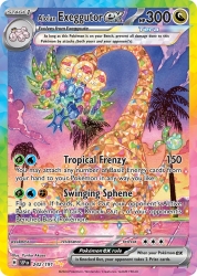 Alolan Exeggutor ex 242/191<br/>Yuriko Akase